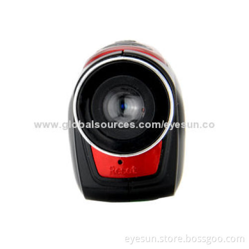Helmet Action Camera with 1,280*720, 30fps, 30M Waterproof and 1.5-inch DisplayNew